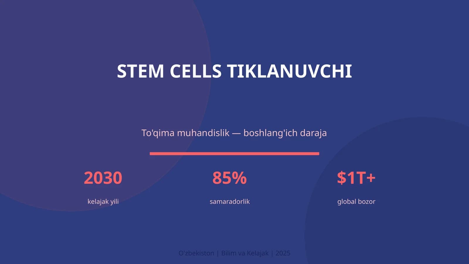 STEM CELLS TIKLANUVCHI