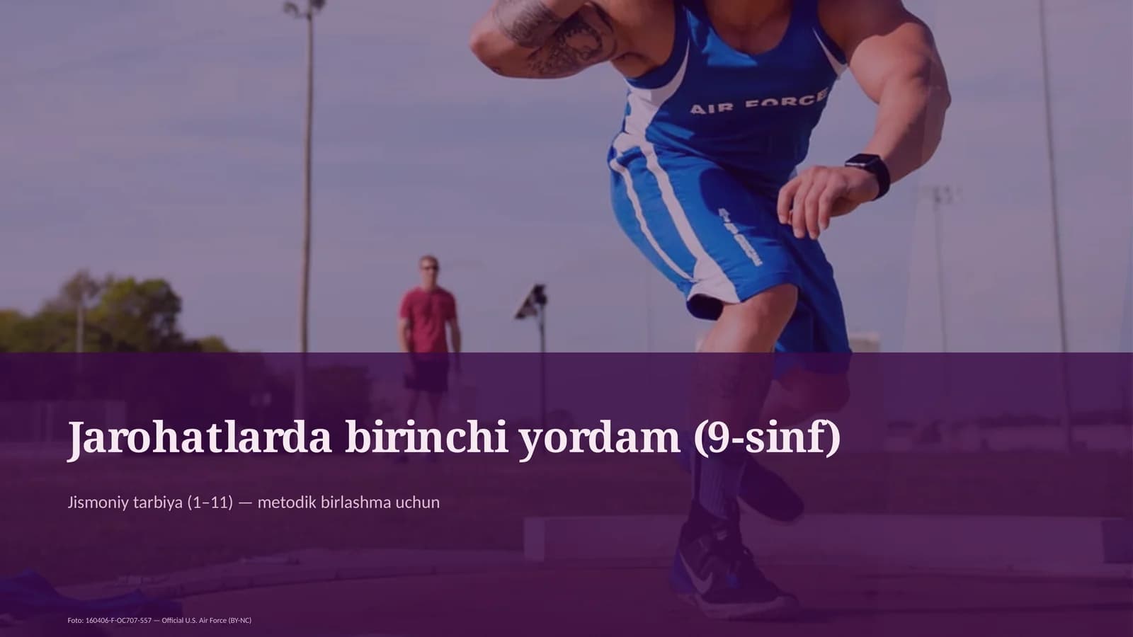 Jarohatlarda birinchi yordam (9-sinf)