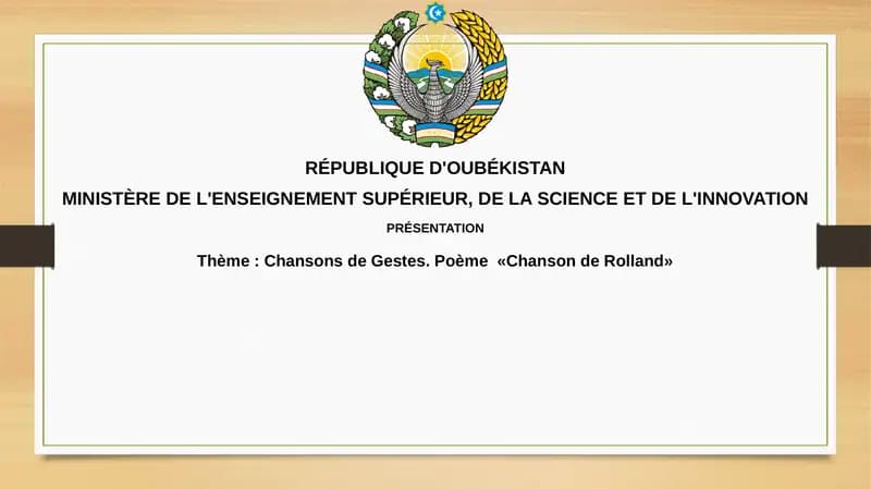 Chanson de Roland