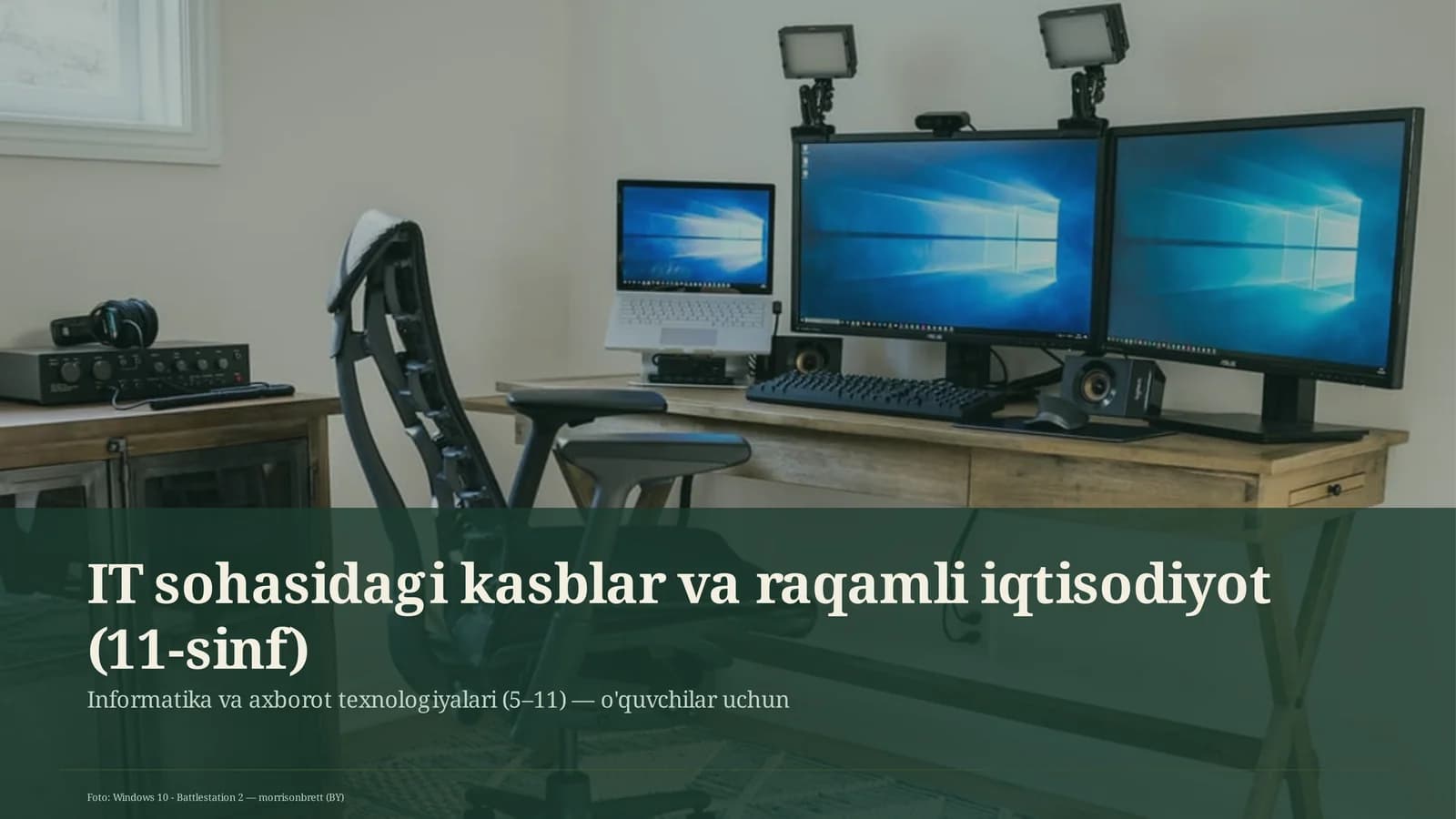 Informatika va axborot texnologiyalari (5–11) — o'quvchilar uchun