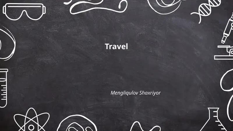 Travel Planning Tips