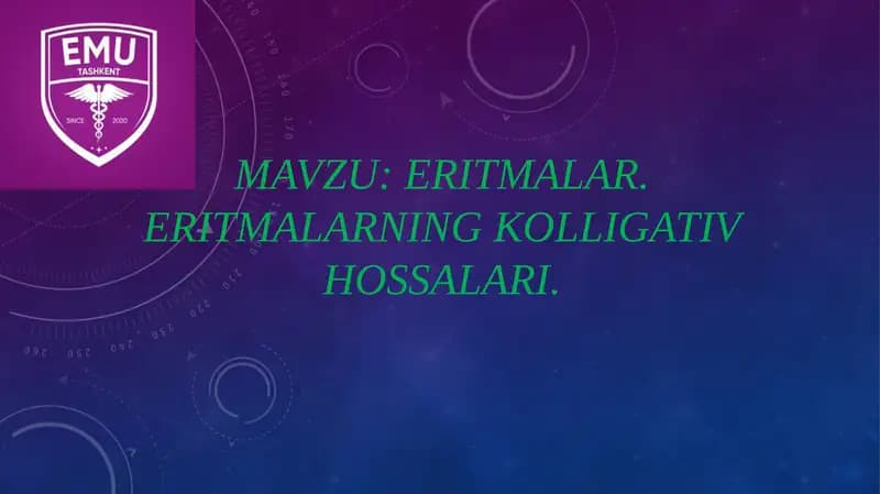 Eritmalar