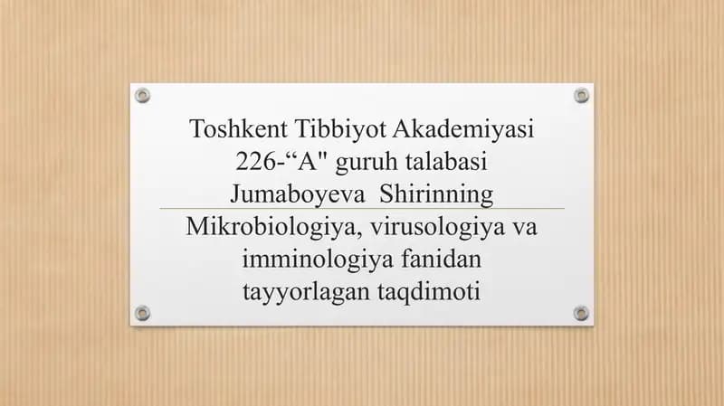 Pnevmokokklar,meningokokklar tavsifi,keltirib chiqaradigan kasalliklar patogenezi., laboratoriya tas