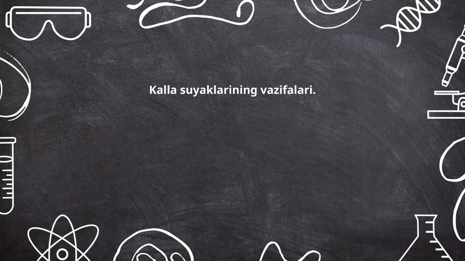 Kalla suyaklarining vazifalari