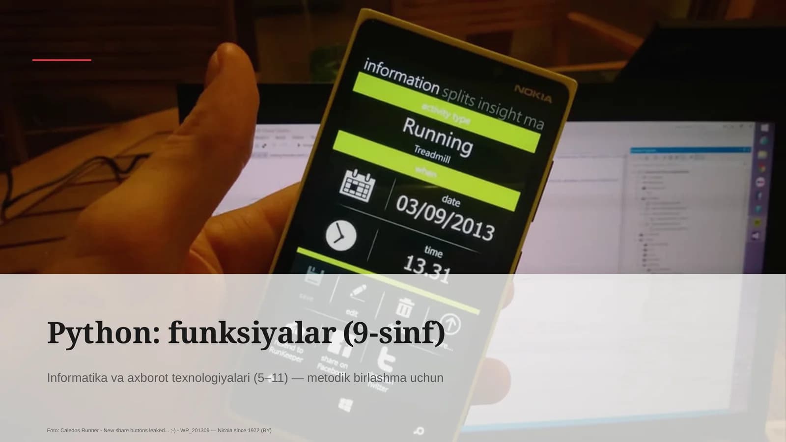 Python: funksiyalar (9-sinf)