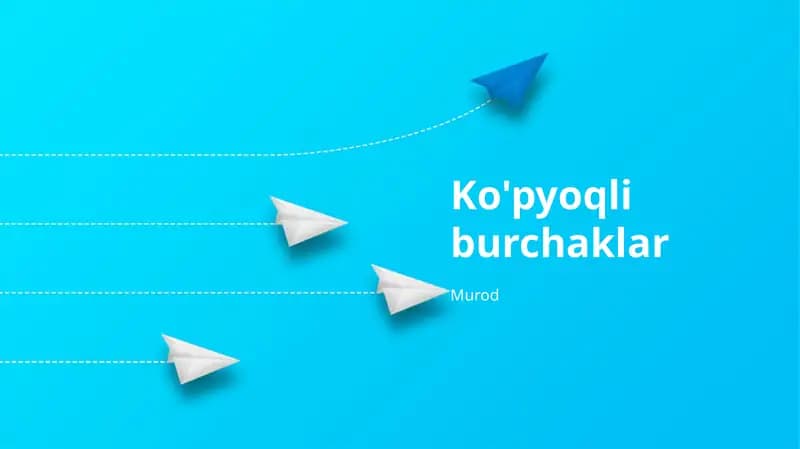 To'g'ri burchaklar