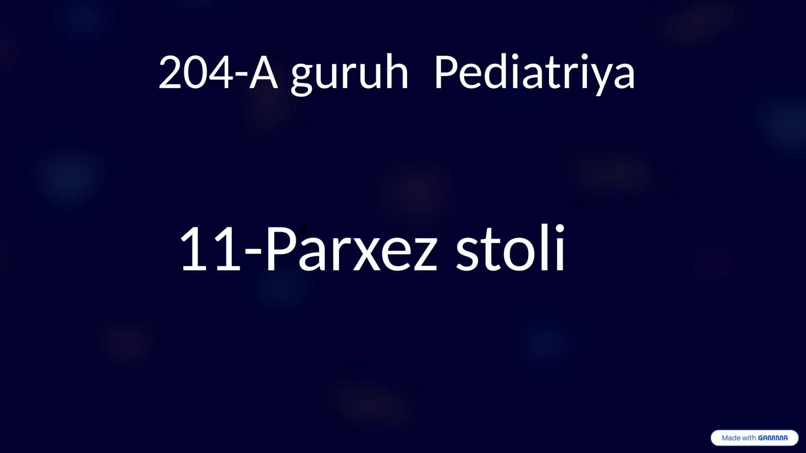 11-Parxez stoli