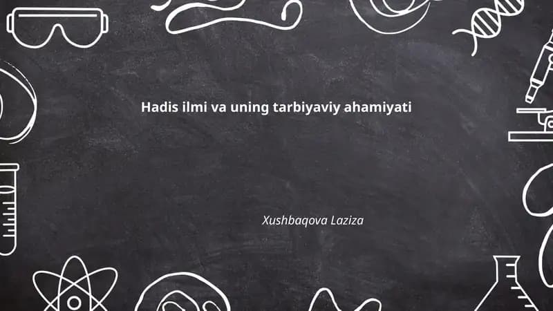 Hadis ilmi