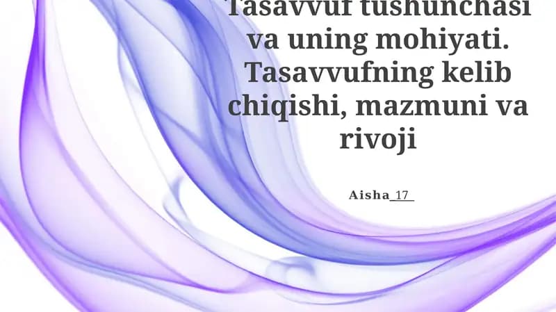 Tasavvuf
