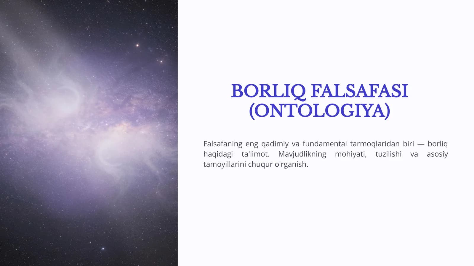 Borliq-Falsafasi-Ontologiya