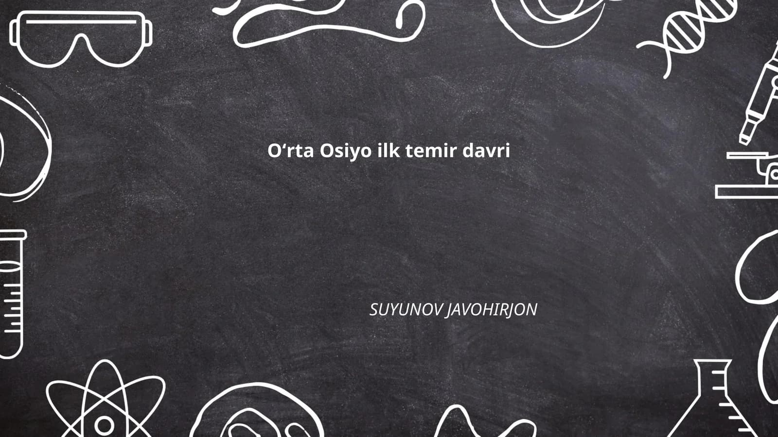 Oʻrta Osiyo ilk temir davri