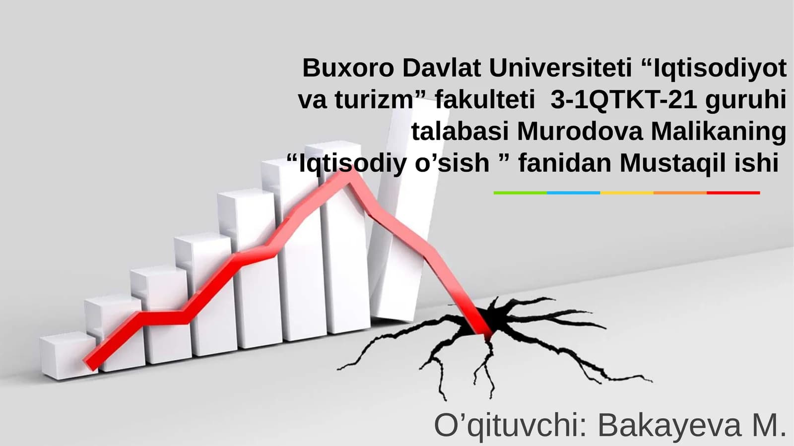 Iqtisodiyo’sish ko’rsatkichlari