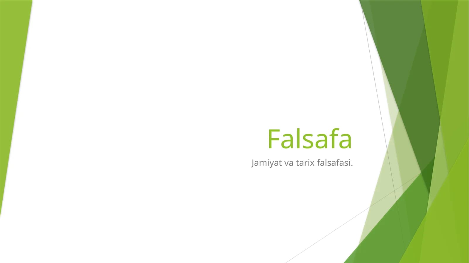 Inson va Tarix Falsafasi