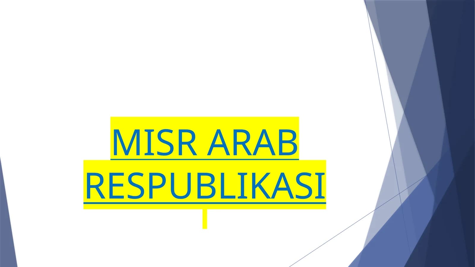 Misr Arab Respublikasi