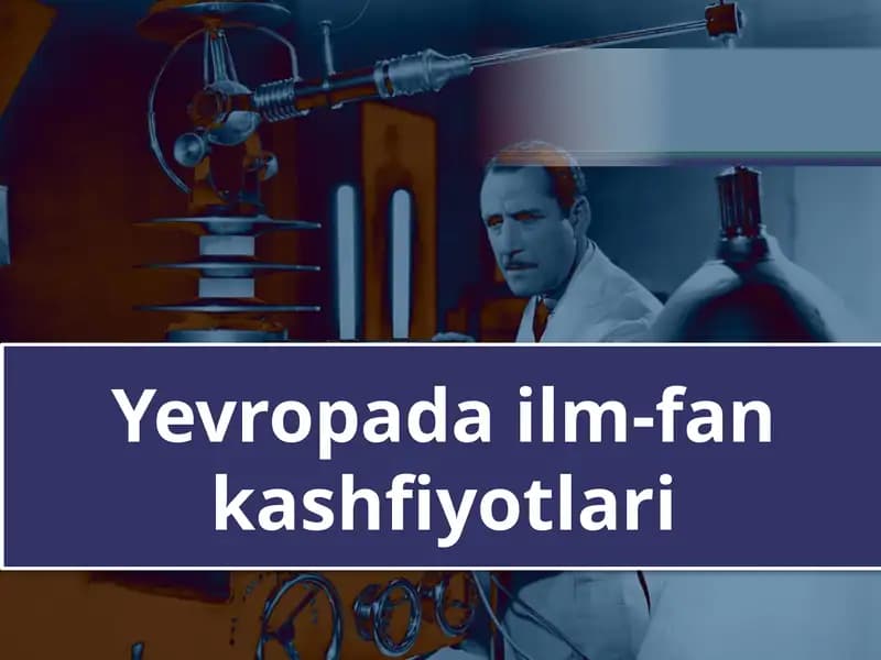 Yevropada ilm-fan kashfiyotlari