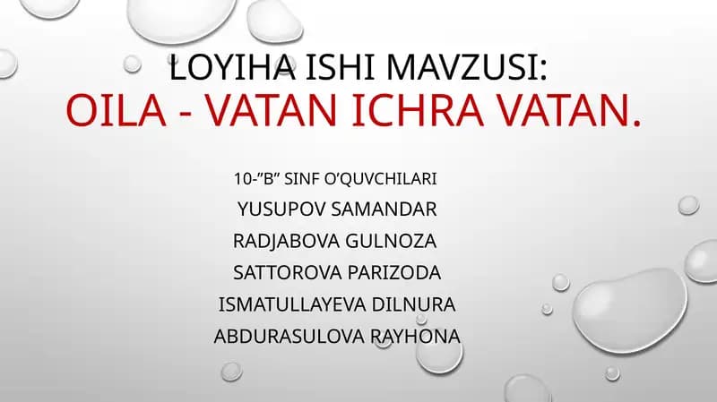 Oila-vatani chravatan