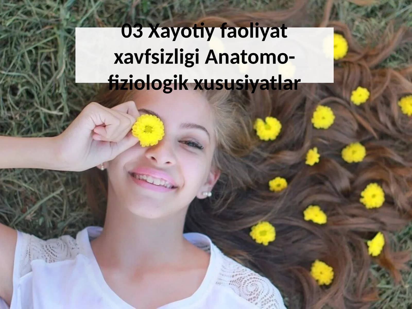 Hayot faoliyati xavfsizligi - Anatomo-fiziologik xususiyatlar