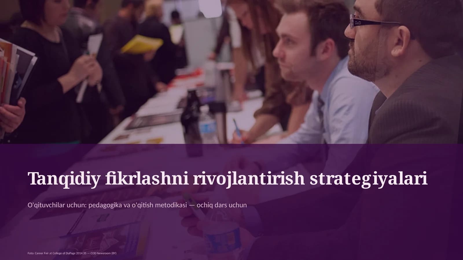 Tanqidiy fikrlashni rivojlantirish strategiyalari