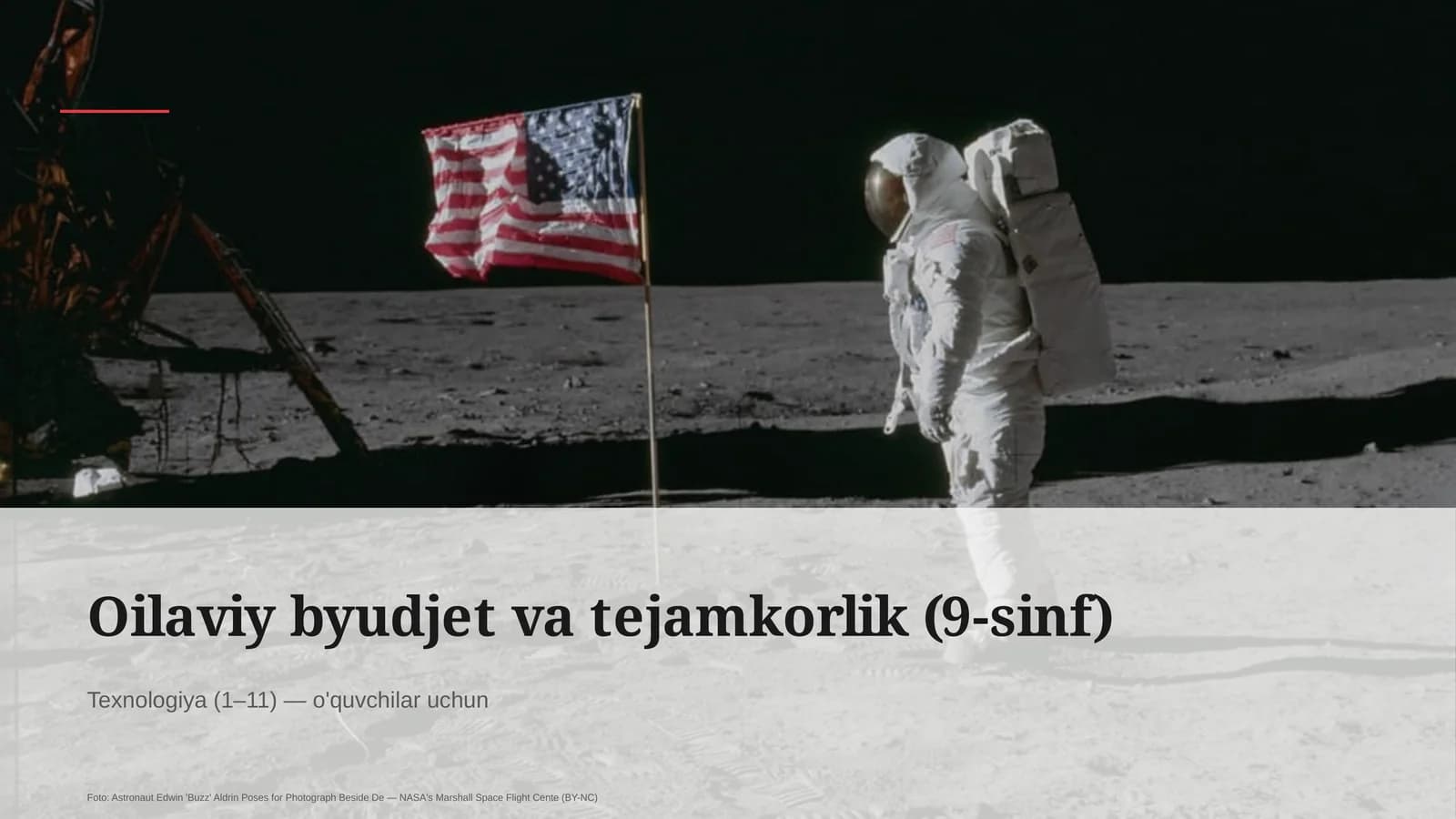 Oilaviy byudjet va tejamkorlik (9-sinf)