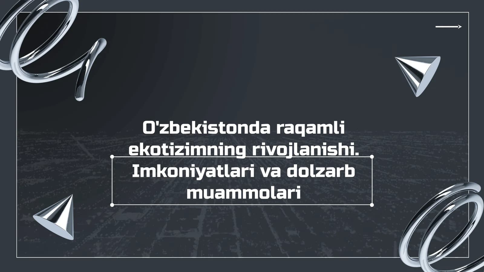 Raqamli Ekotizim: Asosiy Tushunchalar