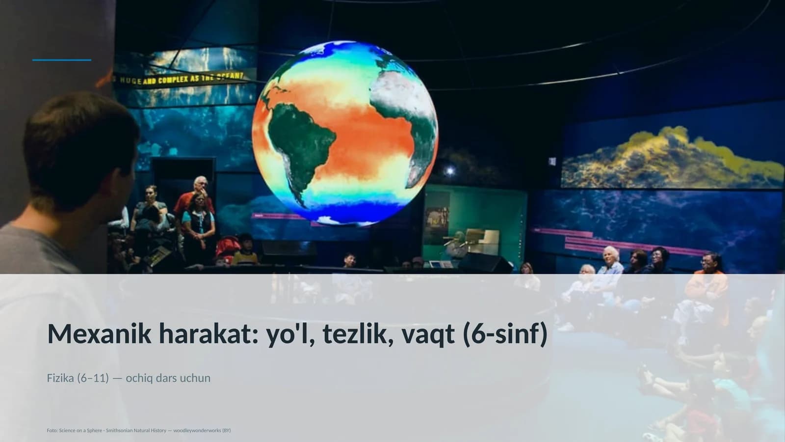 Mexanik harakat: yo'l, tezlik, vaqt (6-sinf)