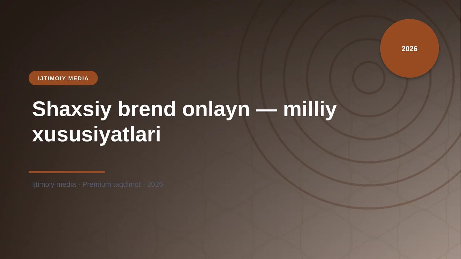 IJTIMOIY MEDIA