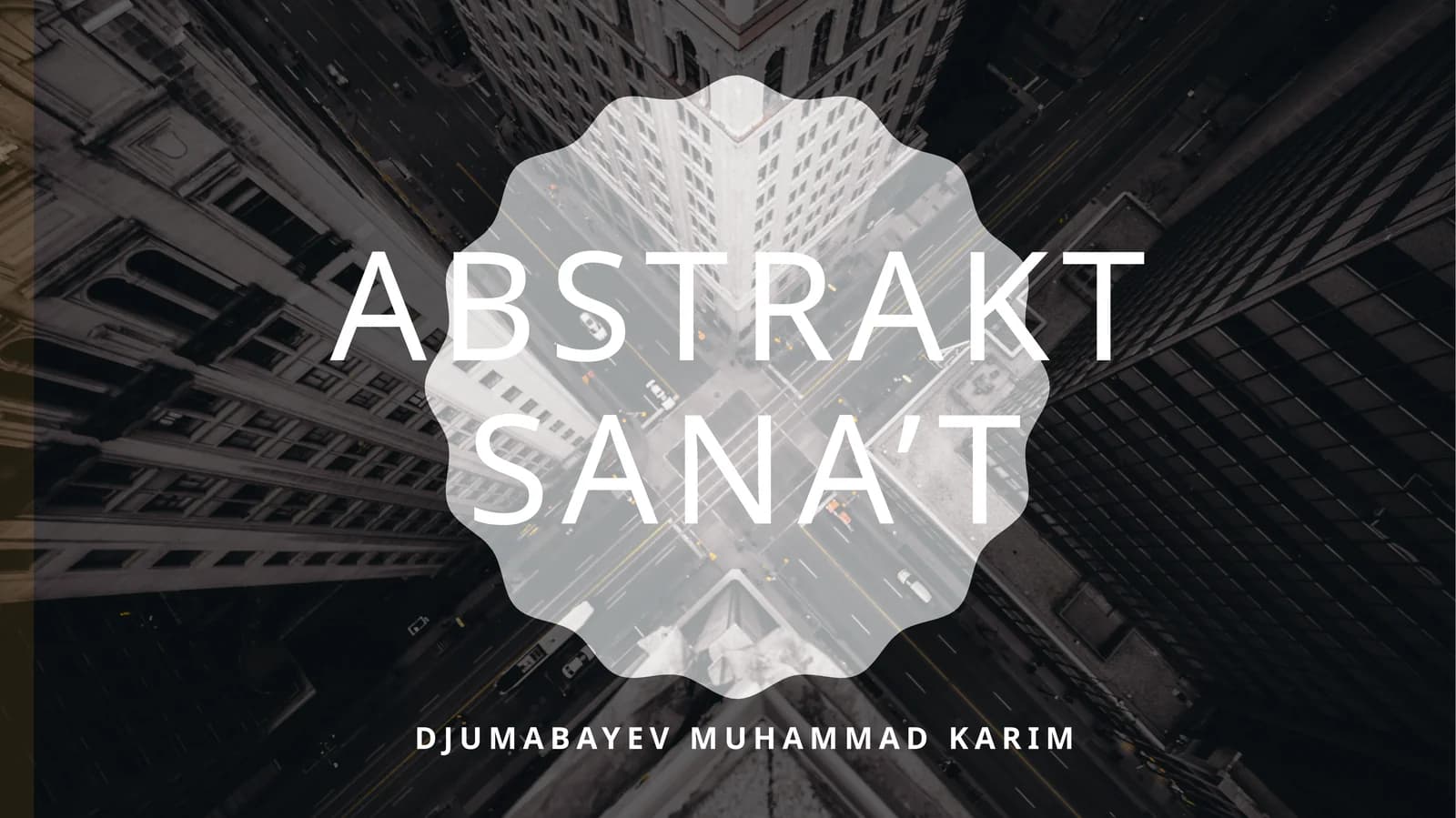 Abstrakt sana’t