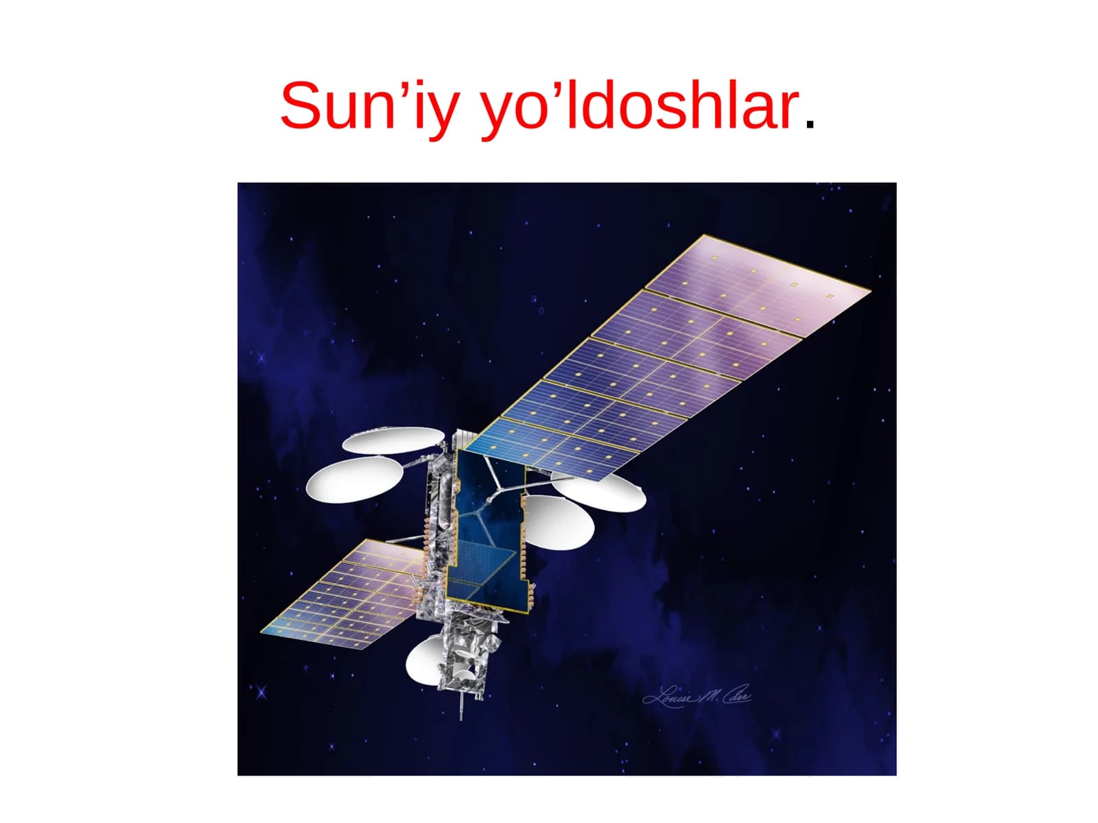 Sun’iy yo’ldoshlar