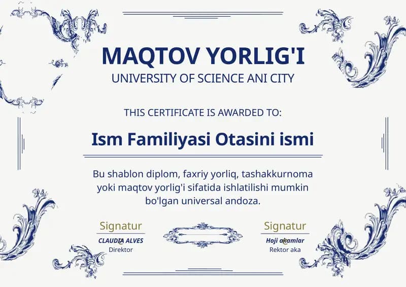 MAQTOV YORLIG'I
