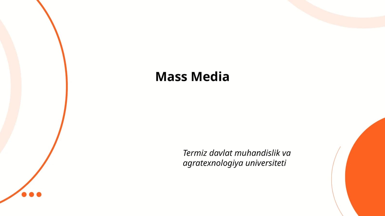 Evolyutsiya Mass media