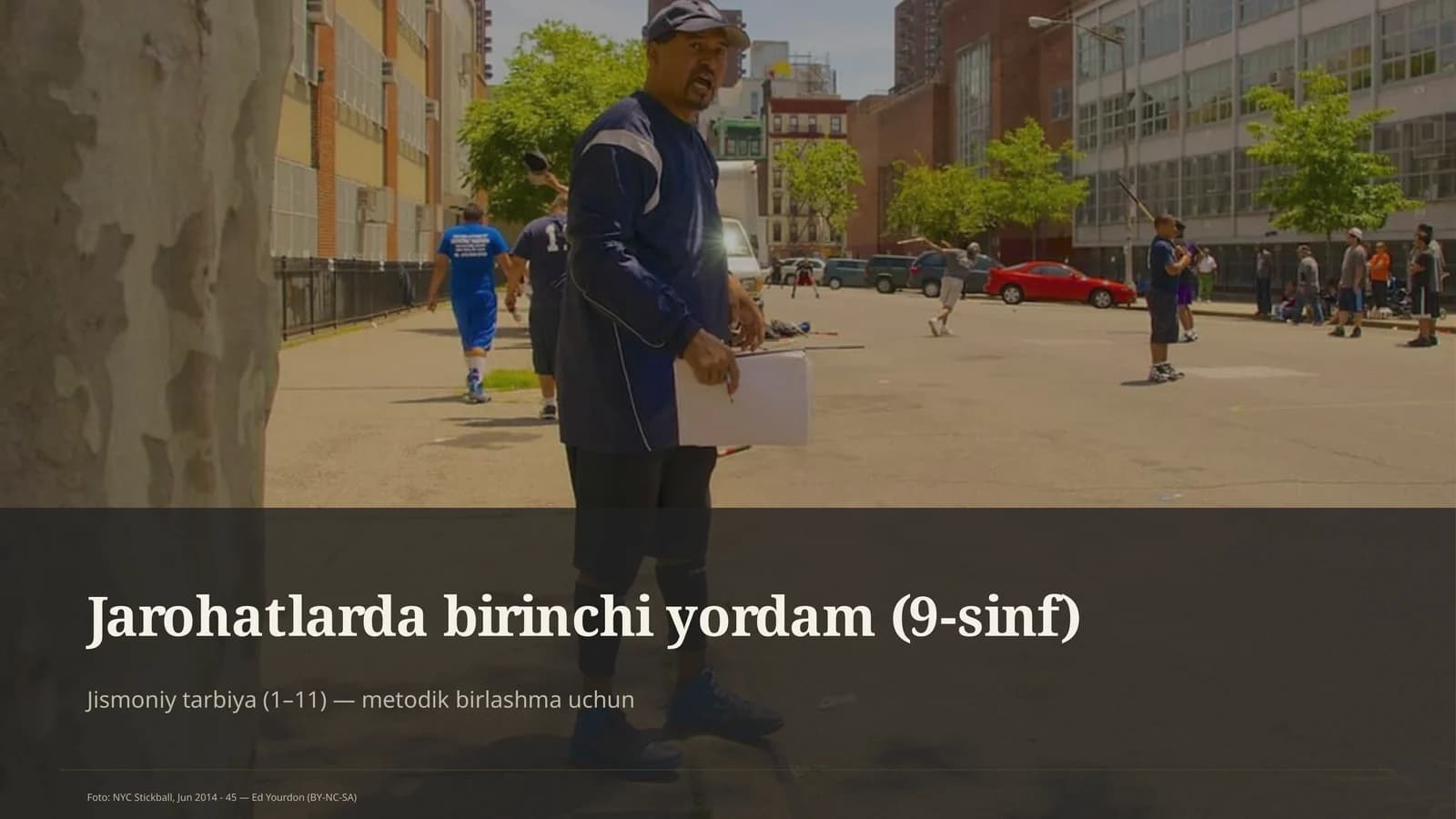 Jarohatlarda birinchi yordam (9-sinf)