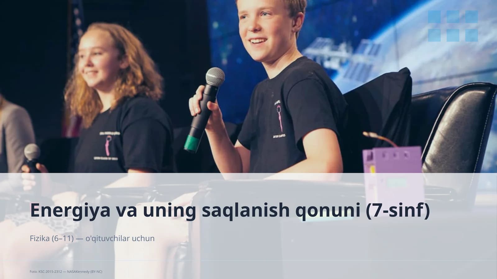 Energiya va uning saqlanish qonuni (7-sinf)