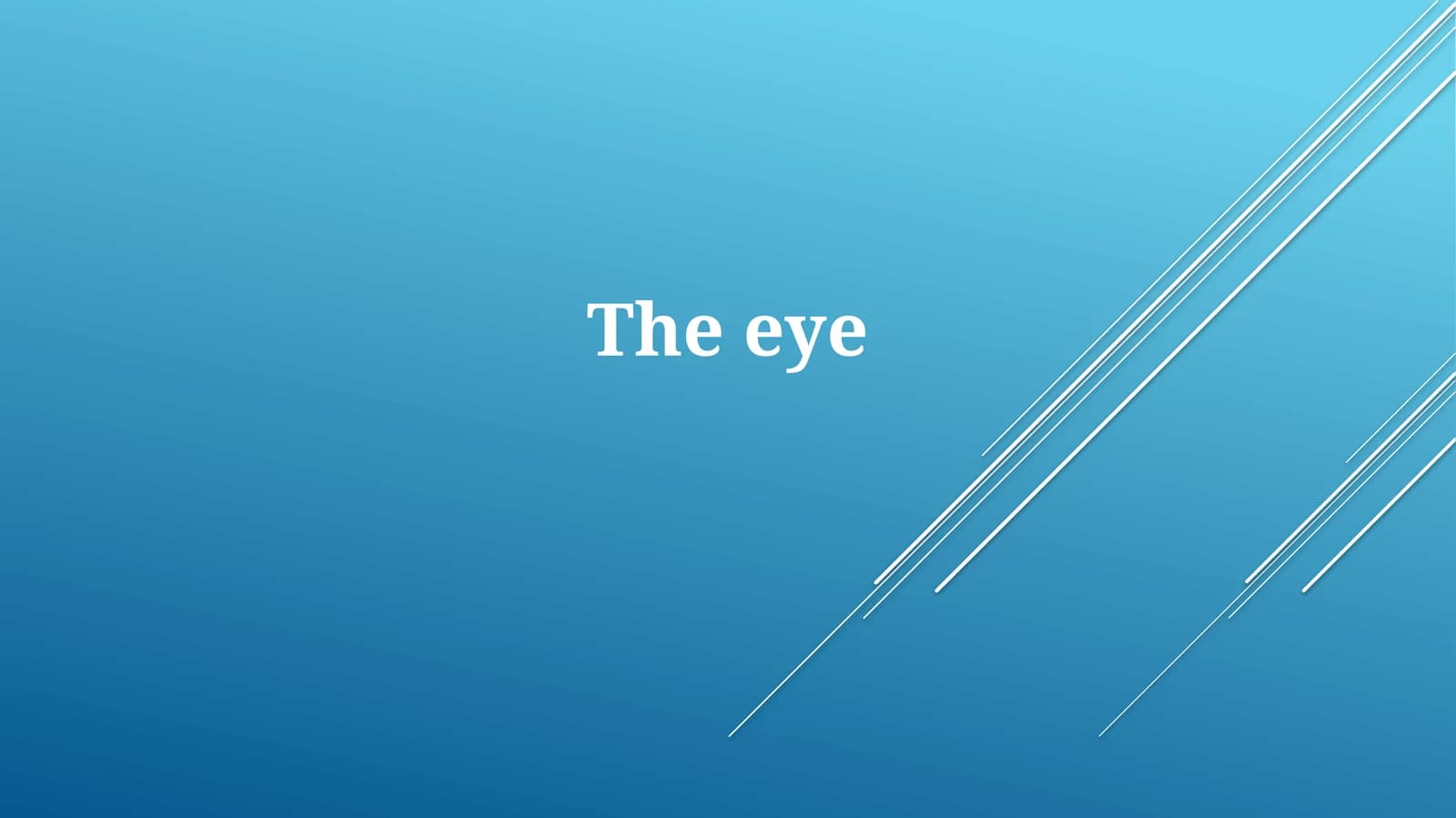 Theeye