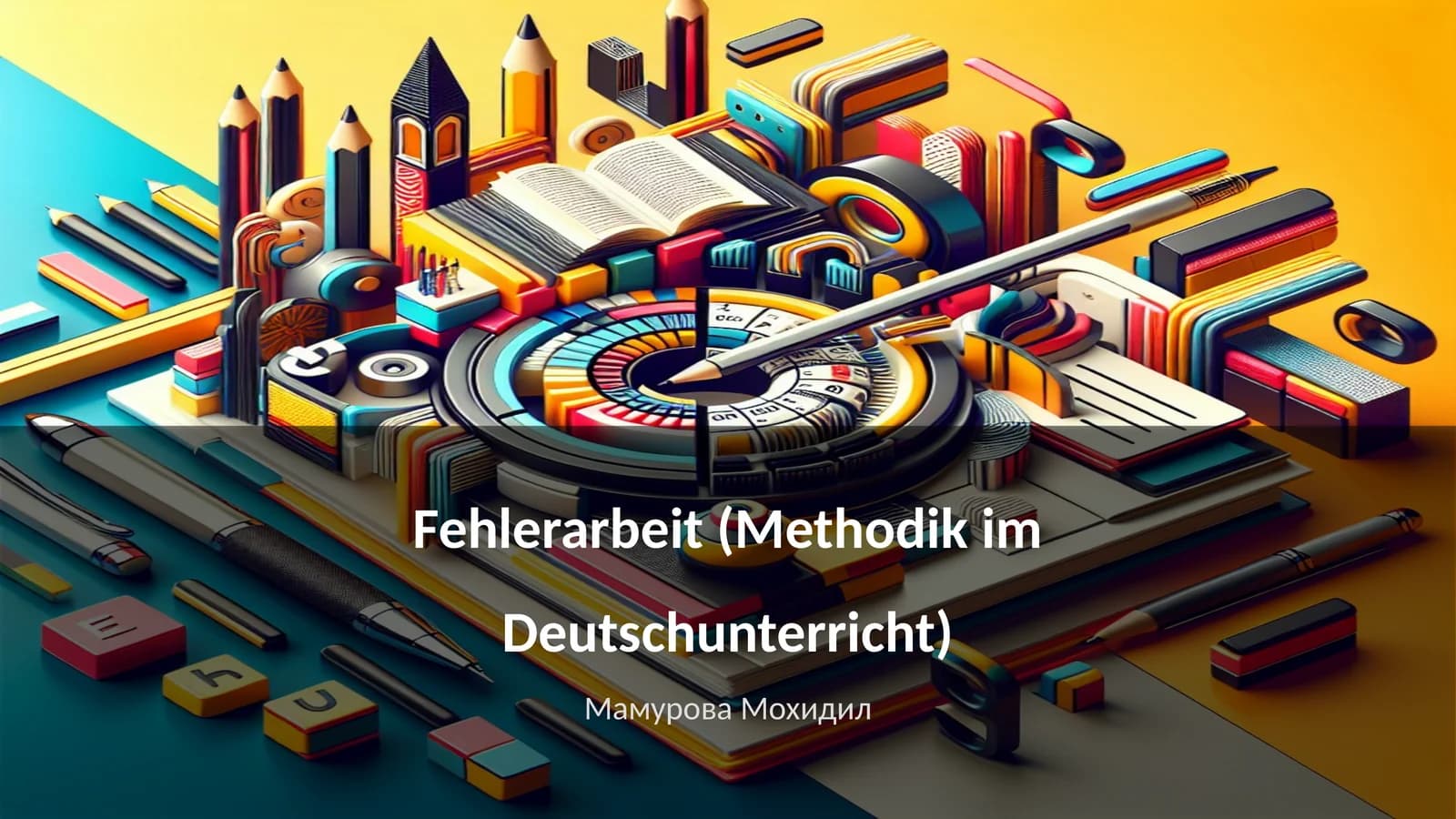 Fehlerarbeit (Methodik im Deutschunterricht)