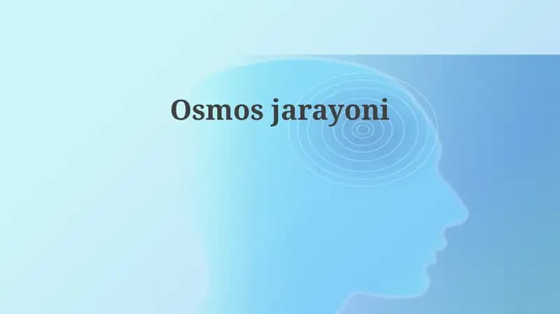 Osmosjarayoni