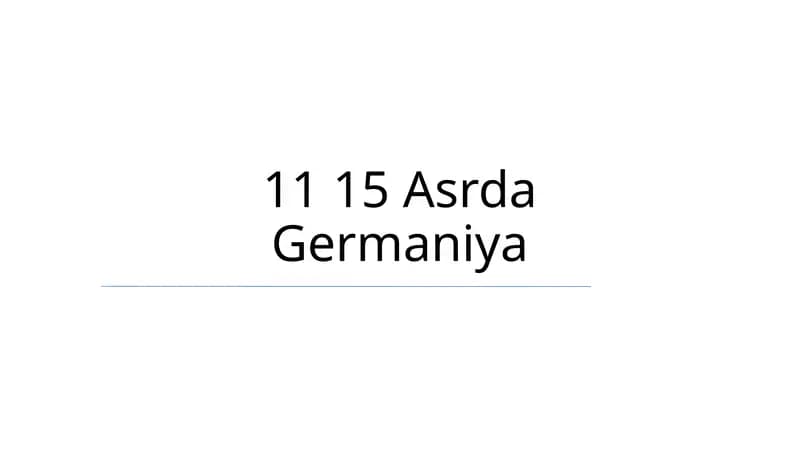 11-15 Asrda Germaniya