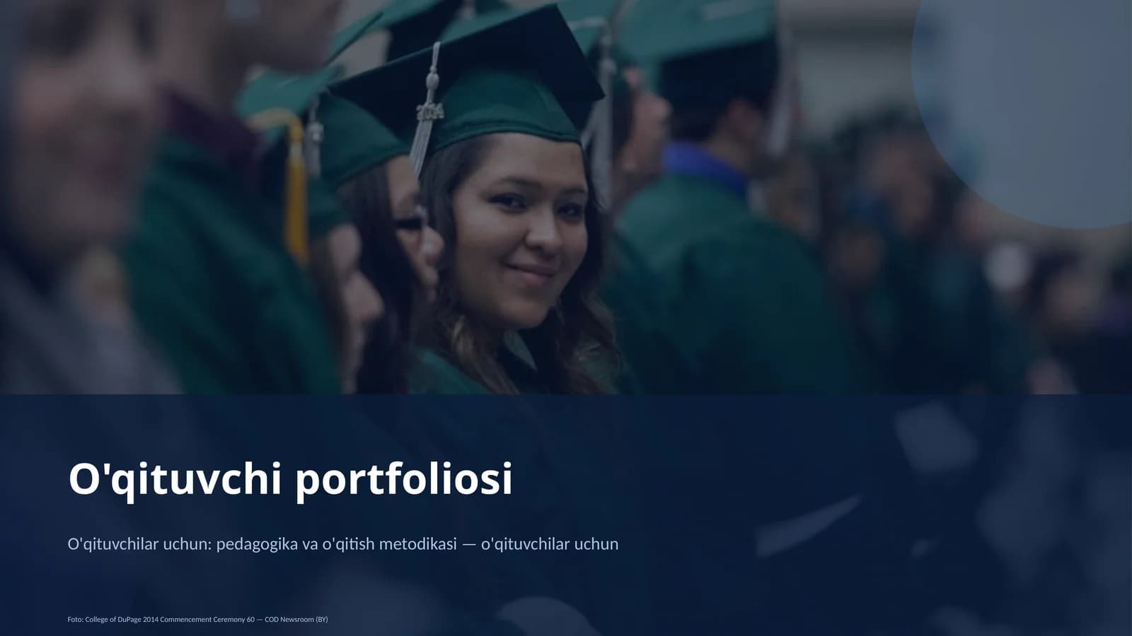 O'qituvchi portfoliosi