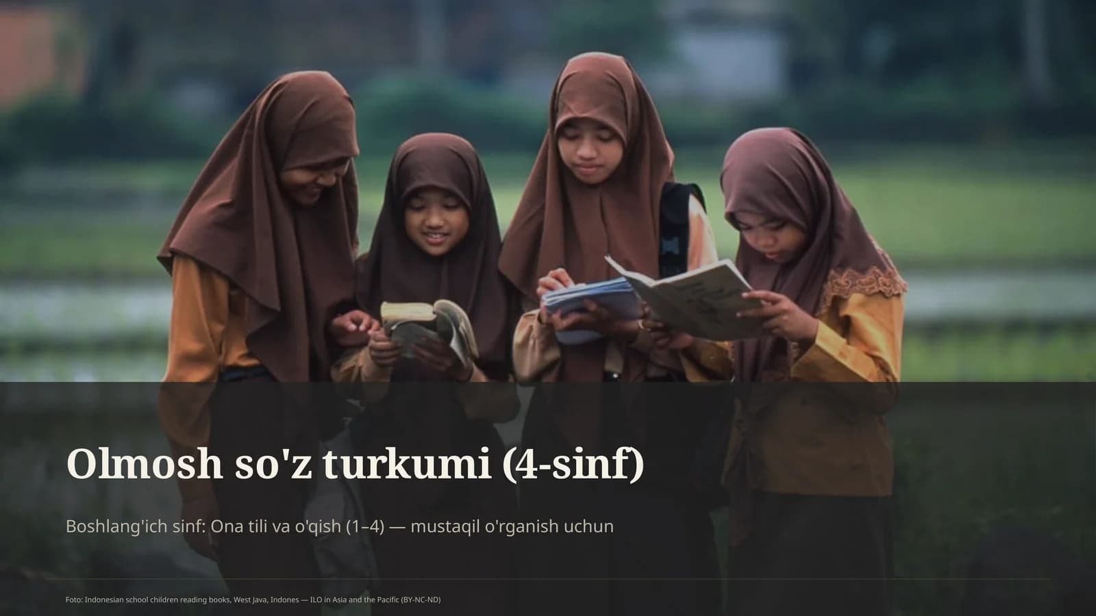 Olmosh so'z turkumi (4-sinf)