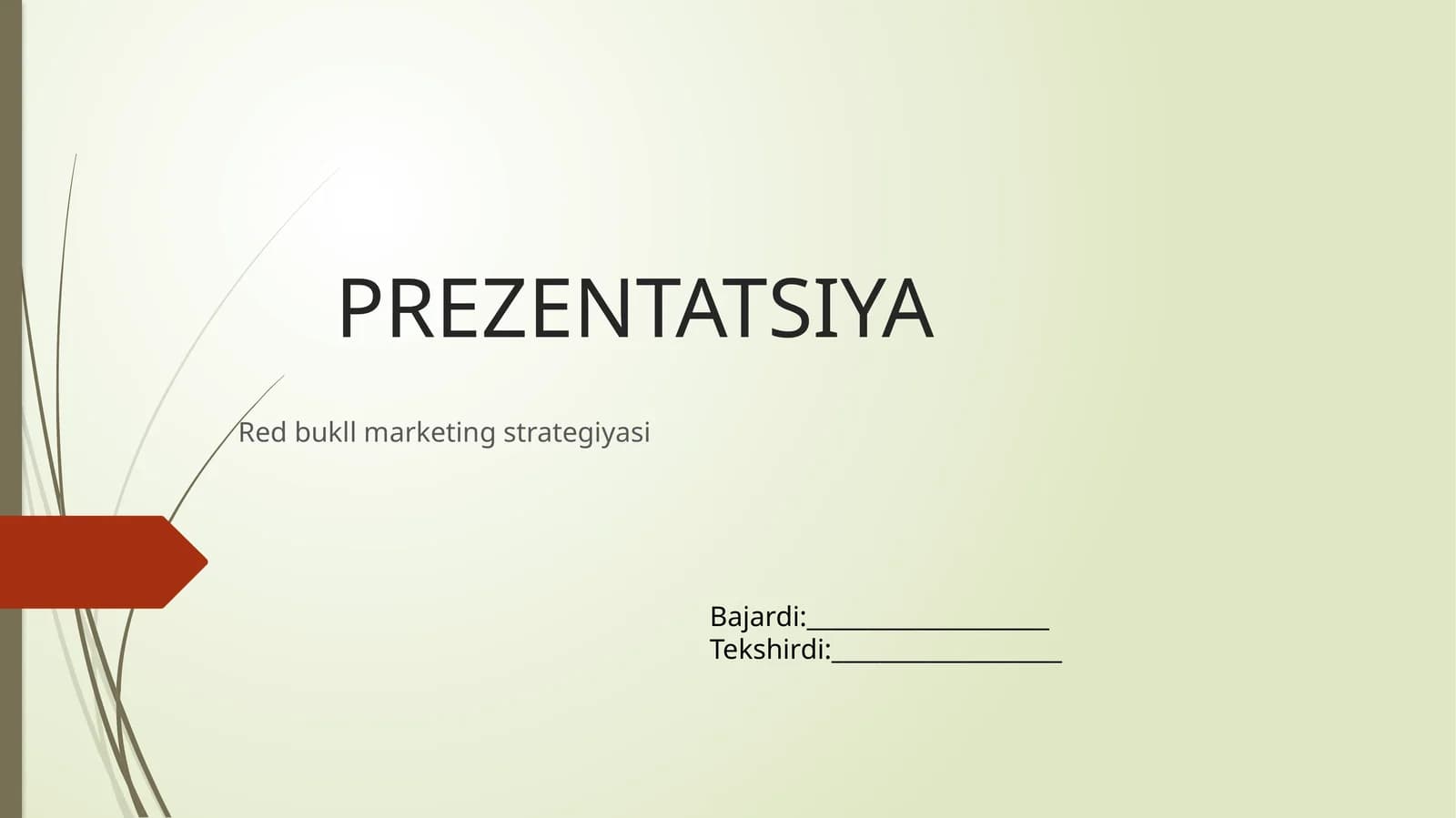 Red bukll marketing strategiyasi