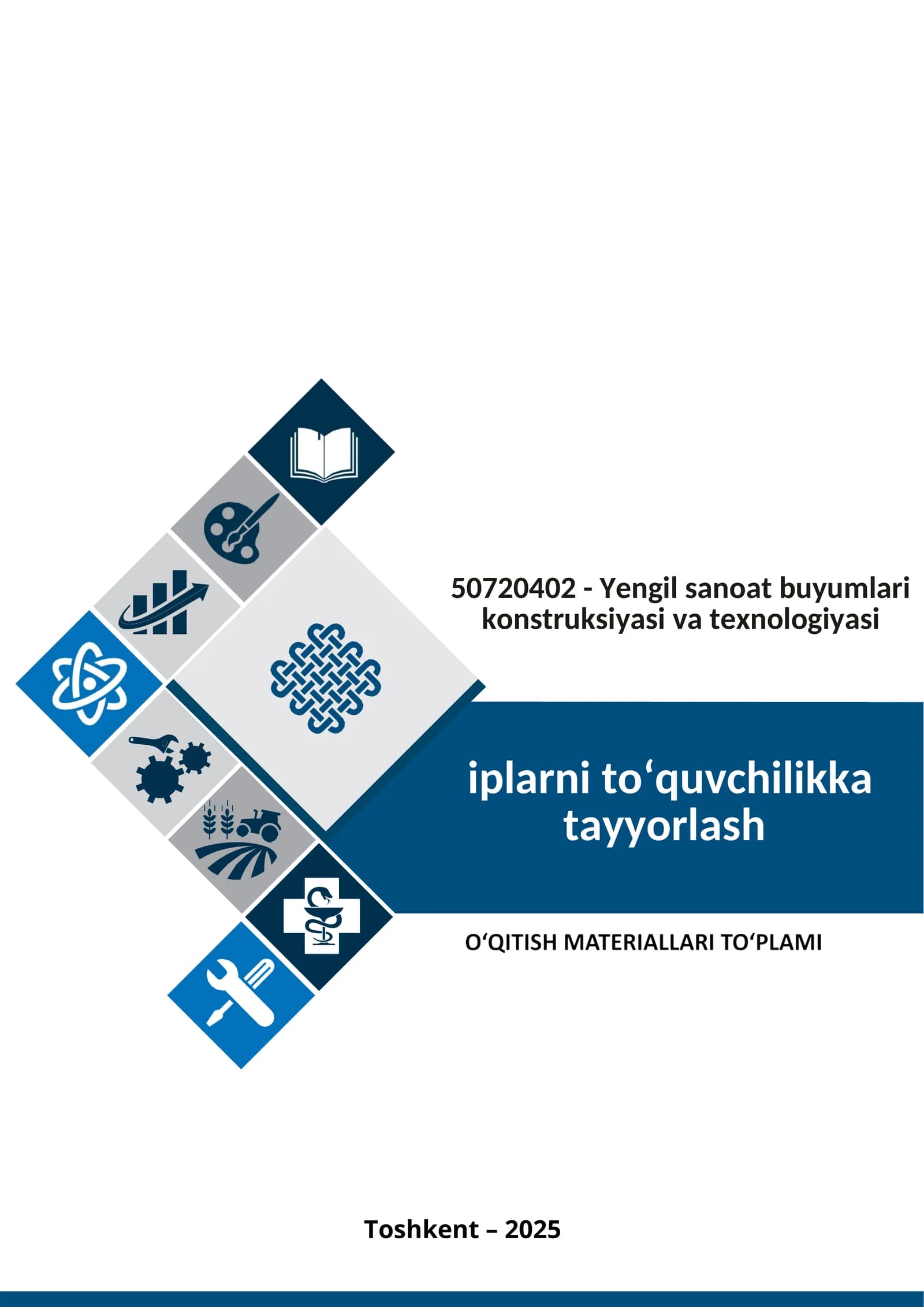 Iplarni to‘quvchilikka tayyorlash fanidan o'qitish materiallari to'plami