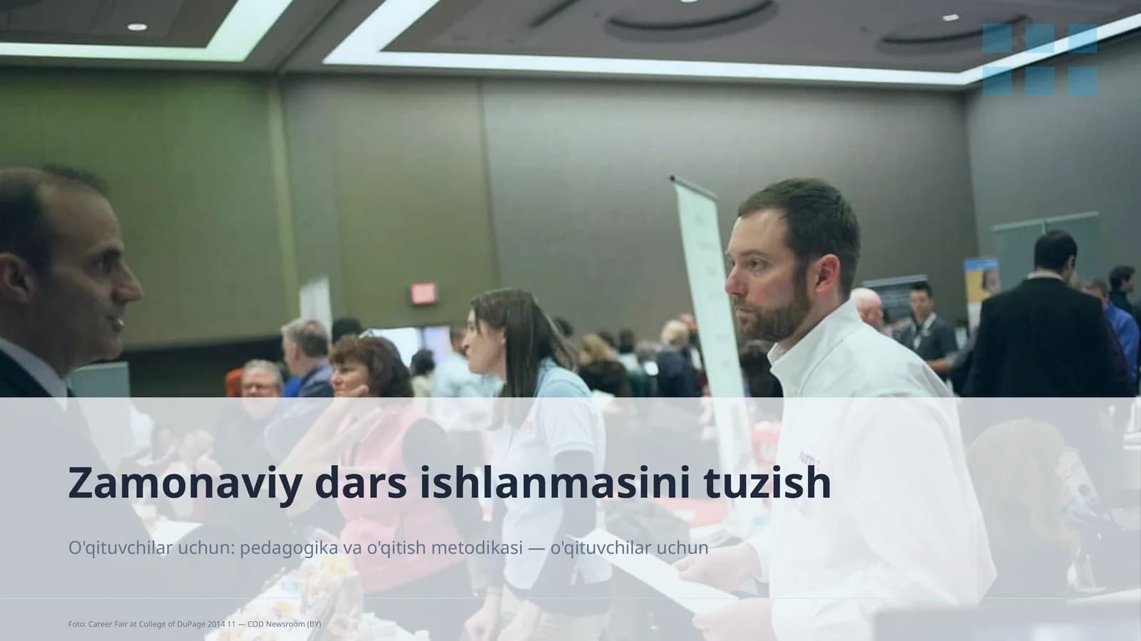 Zamonaviy dars ishlanmasini tuzish