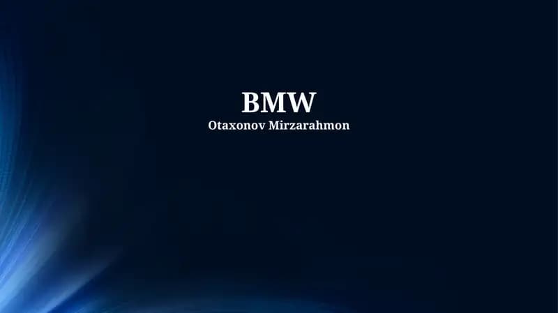 BMW