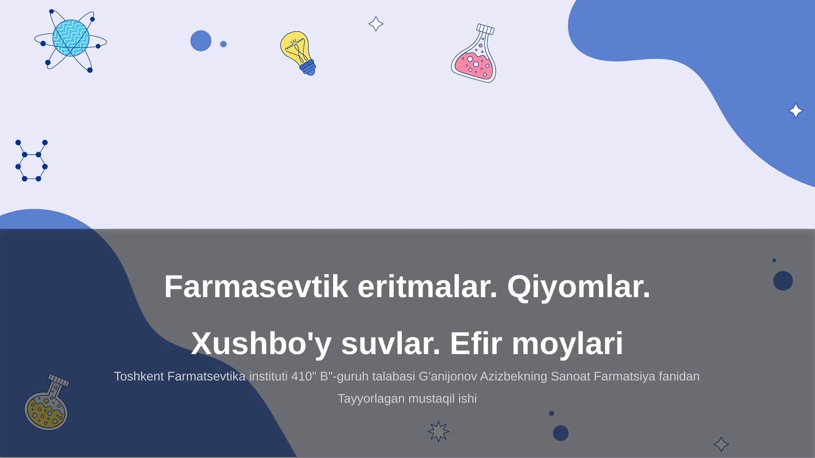 Farmasevtik eritmalar