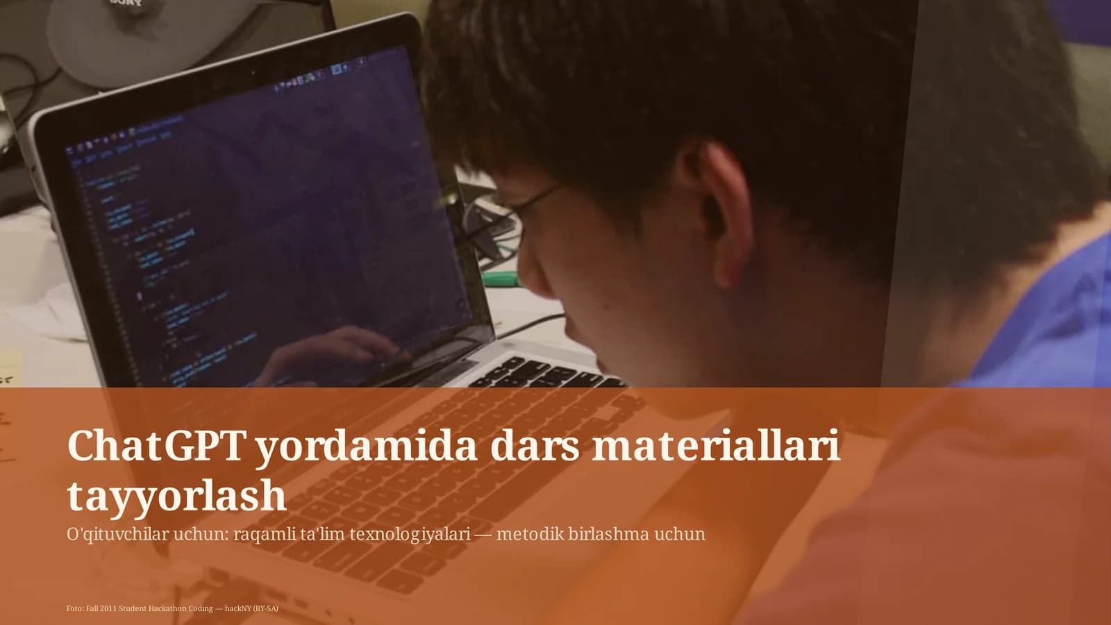 Dars Materiallari Tayyorlash