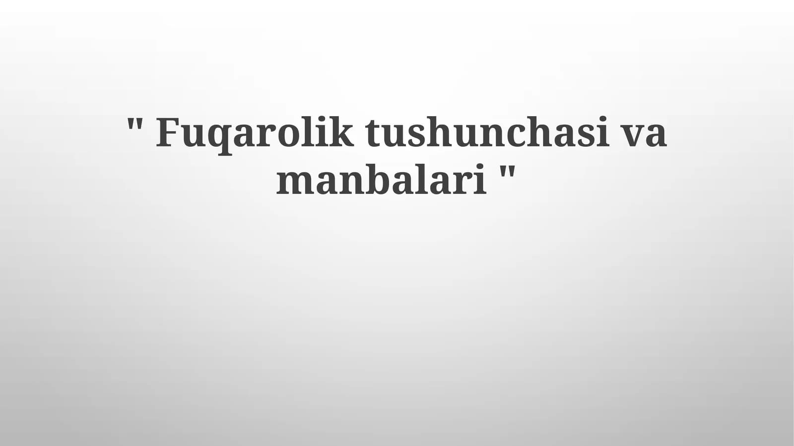 Fuqarolikning manbalari