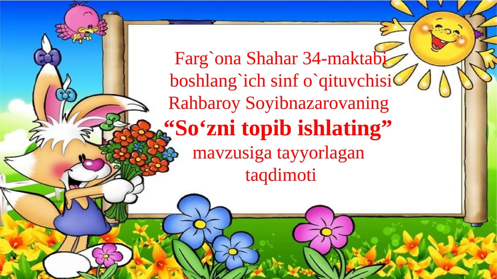 So‘zni topib ishlating