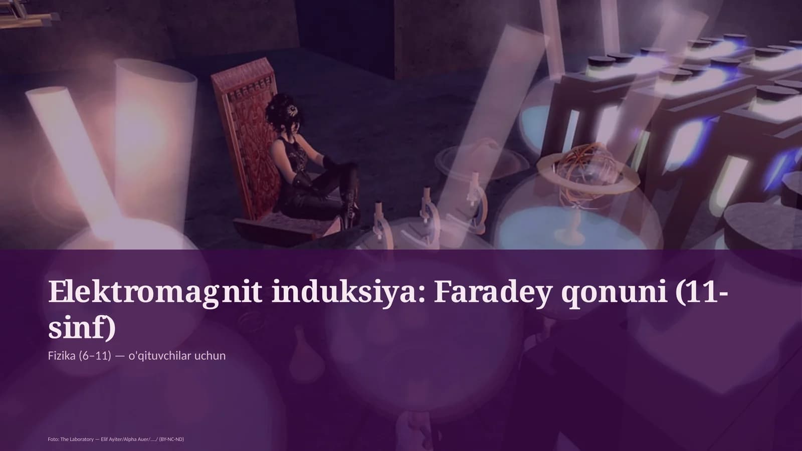 Elektromagnit induksiya: Faradey qonuni (11-sinf)