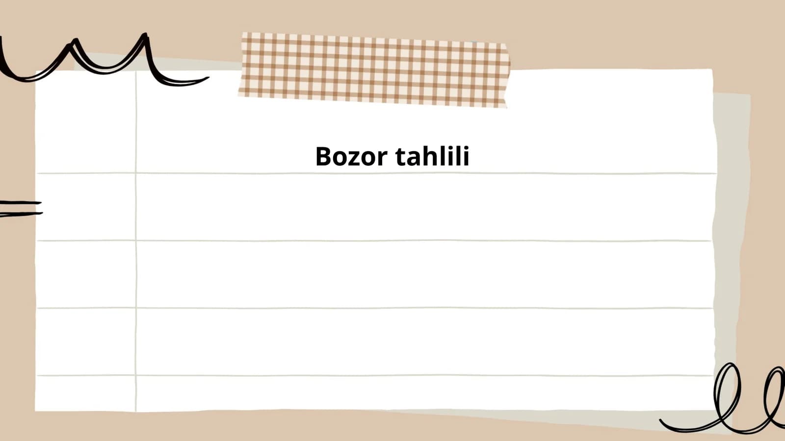 Bozor tahlili