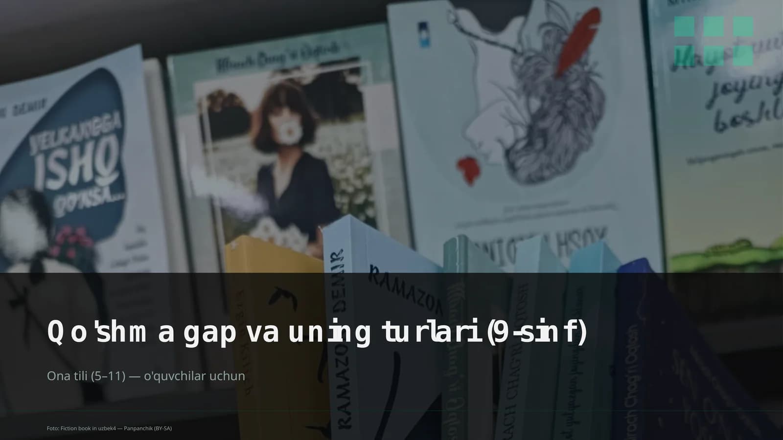 Qo'shma gap va uning turlari (9-sinf)