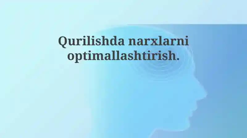 Narxlarni optimallashtirish